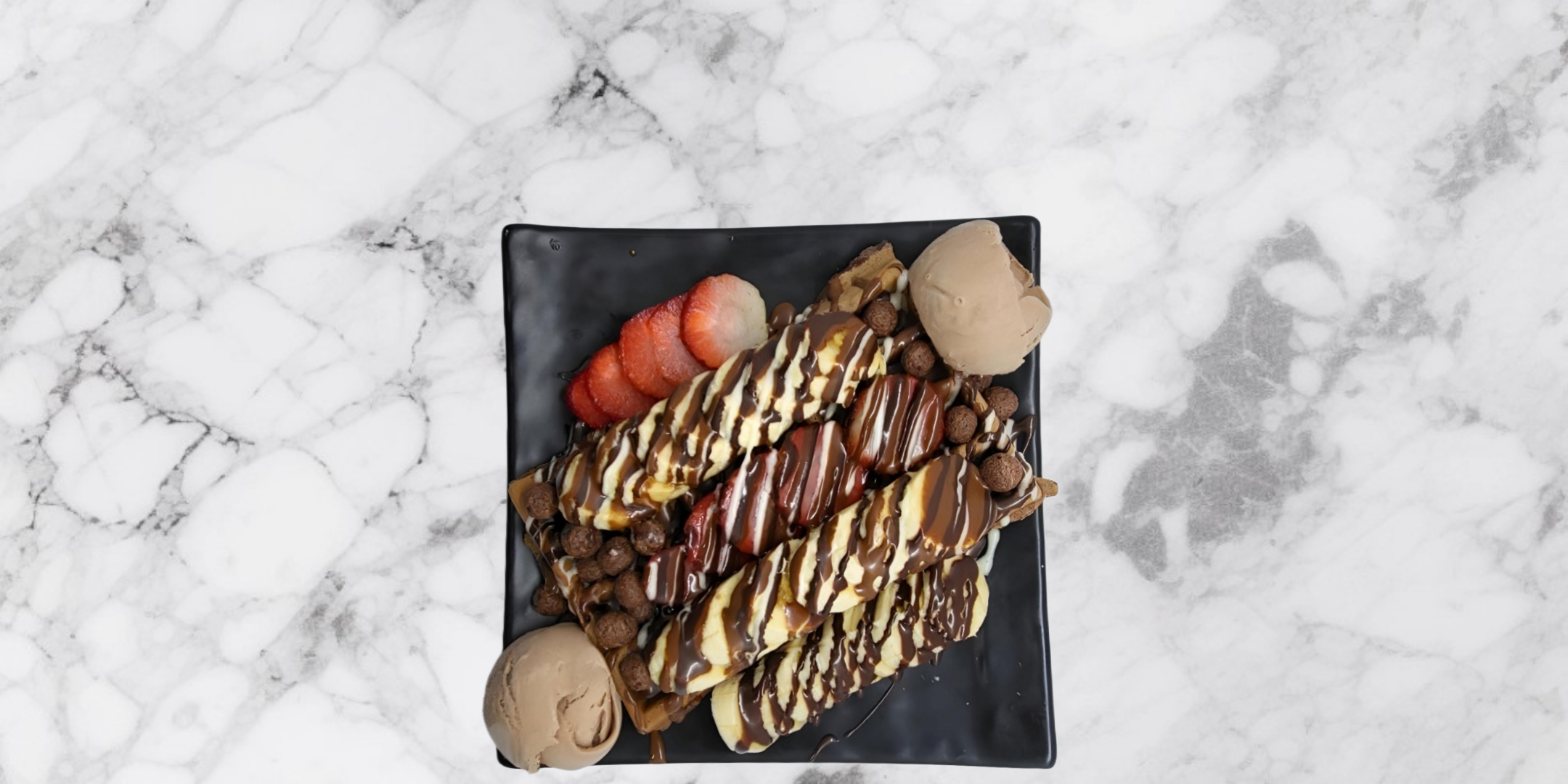  وافڵ نۆتێلا ئایس کرێم