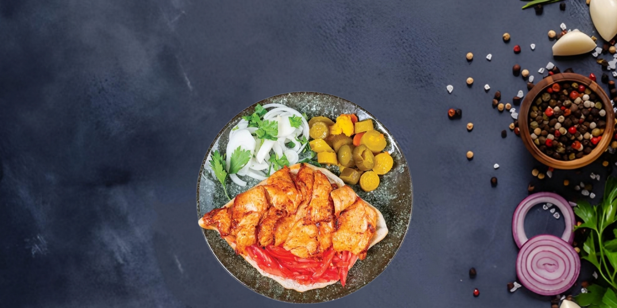 لەفەی مریشک سەموون | ساندويتش دجاج